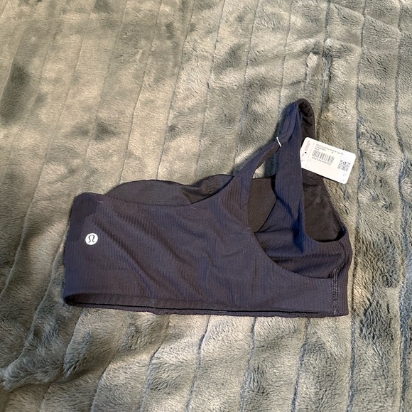 lululemon athletica Tops - Lululemon Ribbed Nulu Asymmetrical Yoga Bra